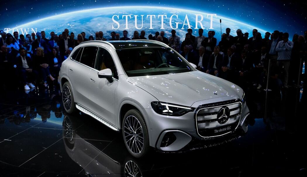 Mercedes-Benz GLC bei der Premiere vor Beginn der IAA