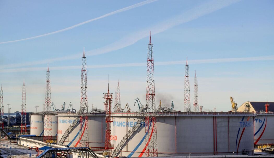 Ölterminal in Russland