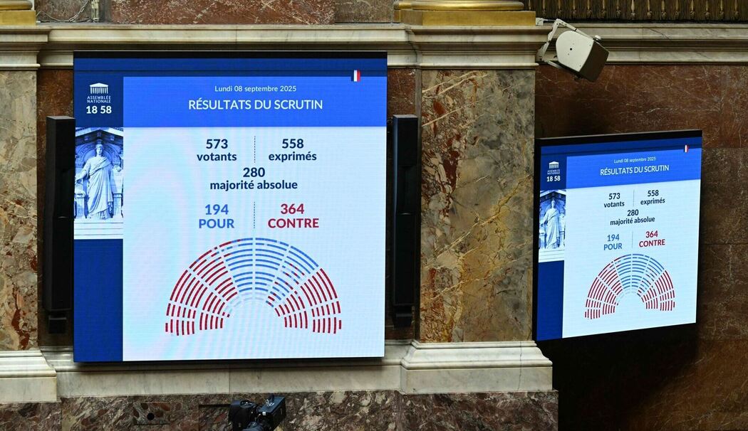 Frankreichs Regierung stürzt bei Vertrauensfrage