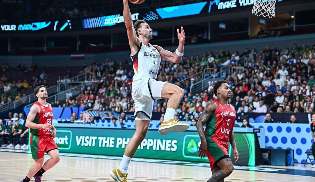 Basketball Europameisterschaft: Deutschland - Portugal