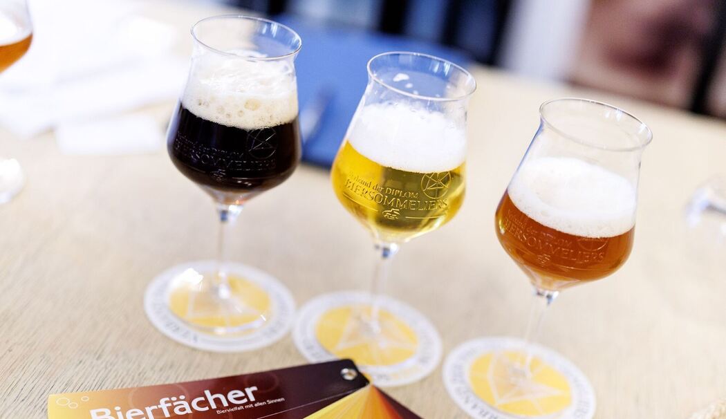 Pressekonferenz vor der Weltmeisterschaft der Bier-Sommeliers