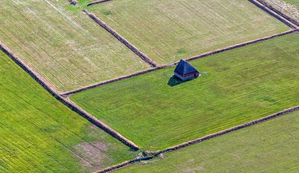 Scheune in den «Tuunwallen» rund um De Hoge Berg