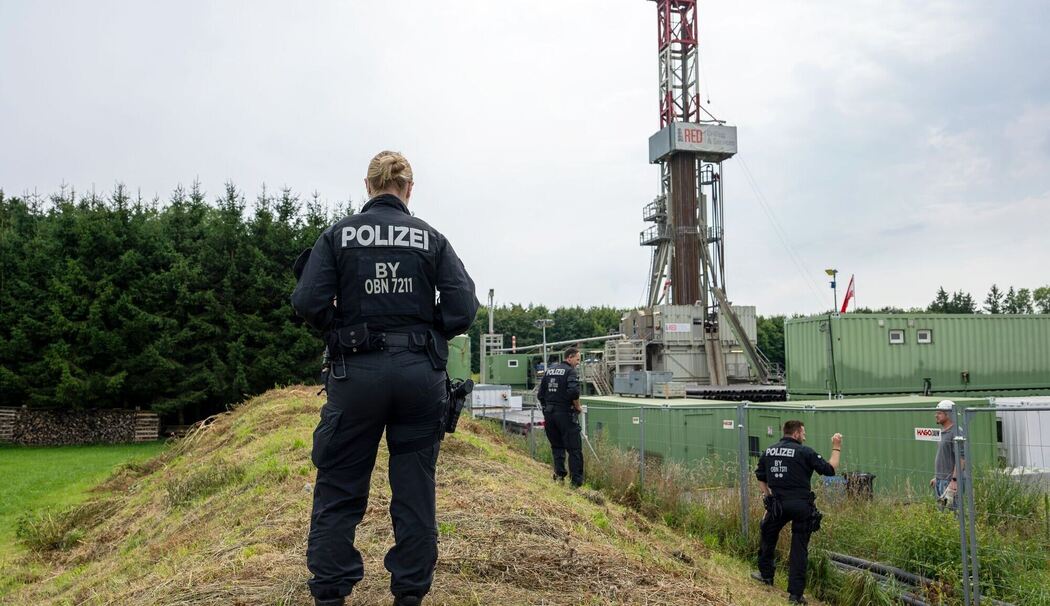 Umstrittene Gasbohrung in Bayern kommt voran.