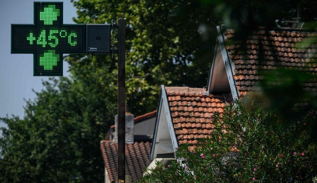 Hitze in Frankreich