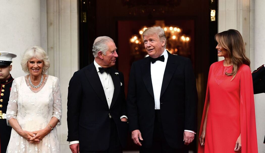 US-Präsident Trump besucht Großbritannien - Winfield House