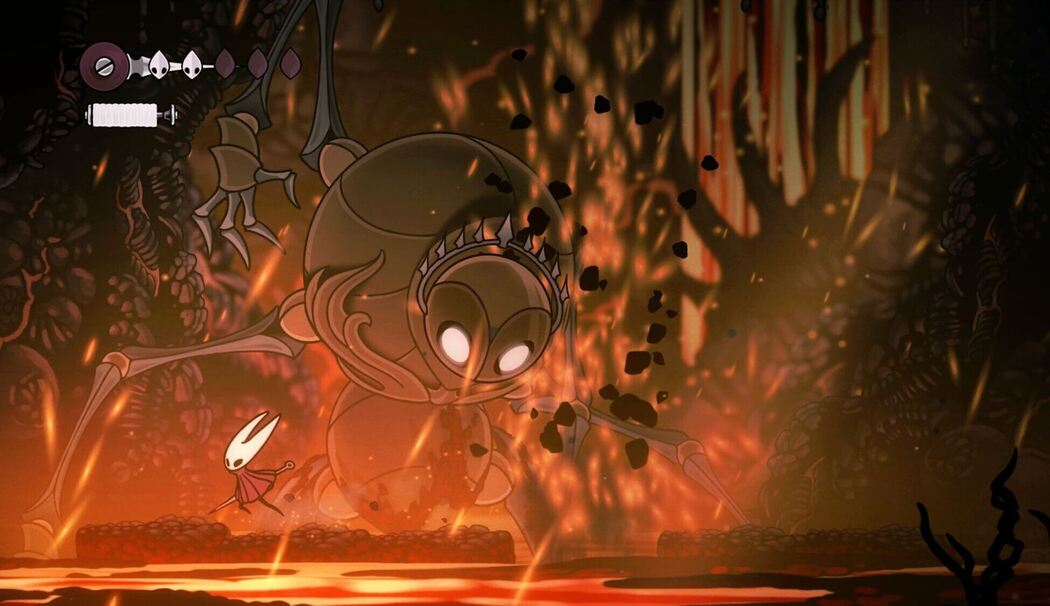 Screenshot vom Spiel «Hollow Knight: Silksong»