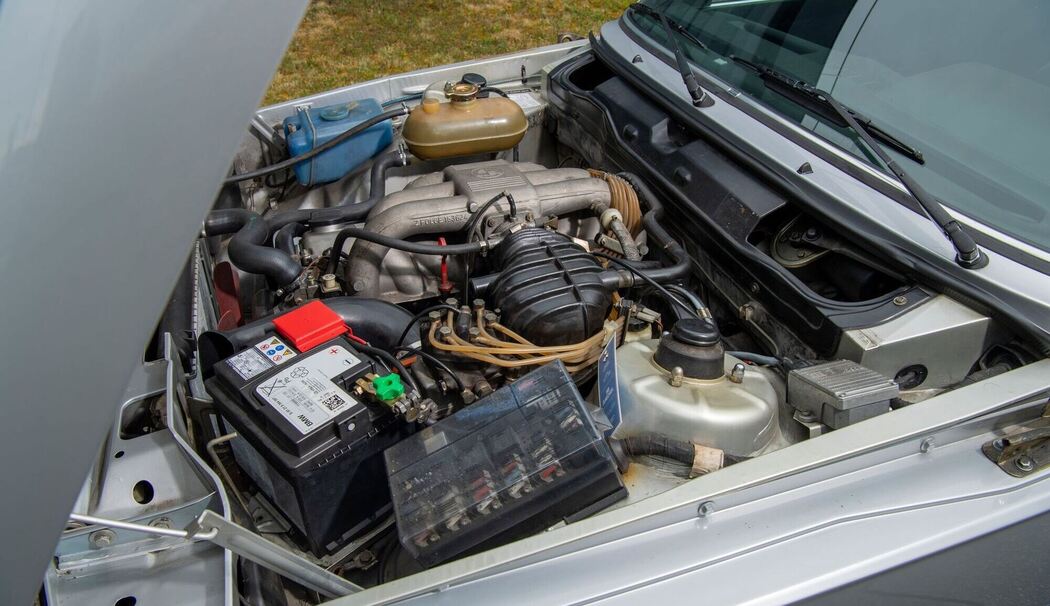 Motor im BMW 3er