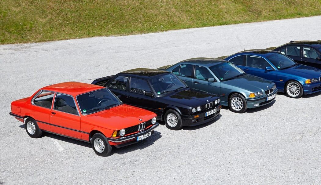Modellpalette BMW 3er