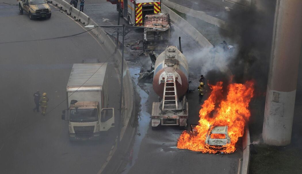 Explosion von Tankwagen in Mexiko