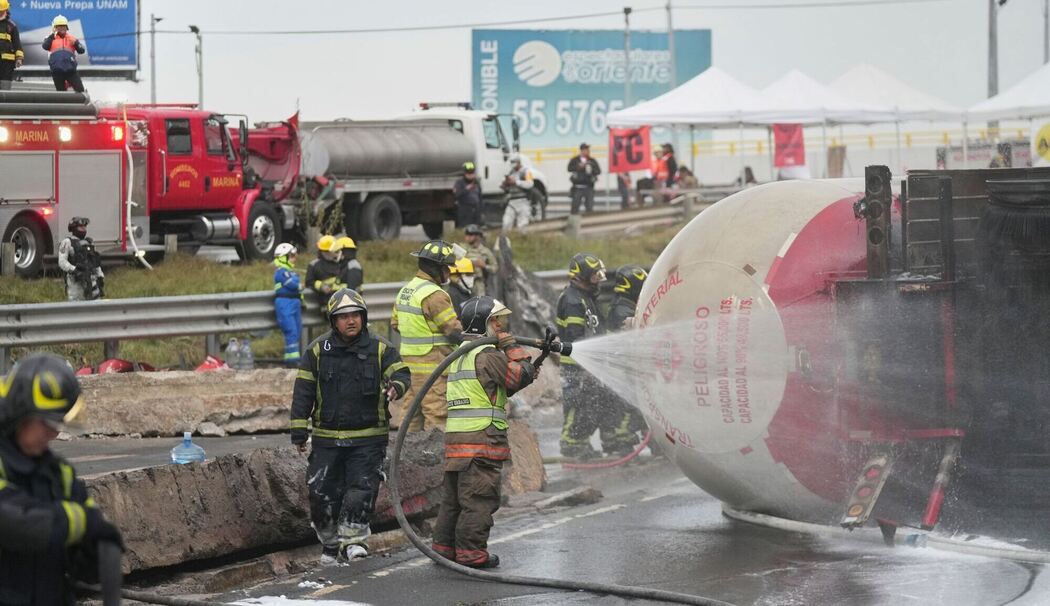 Explosion von Tankwagen in Mexiko