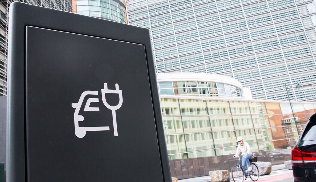 Ladesäulen in Brüssel
