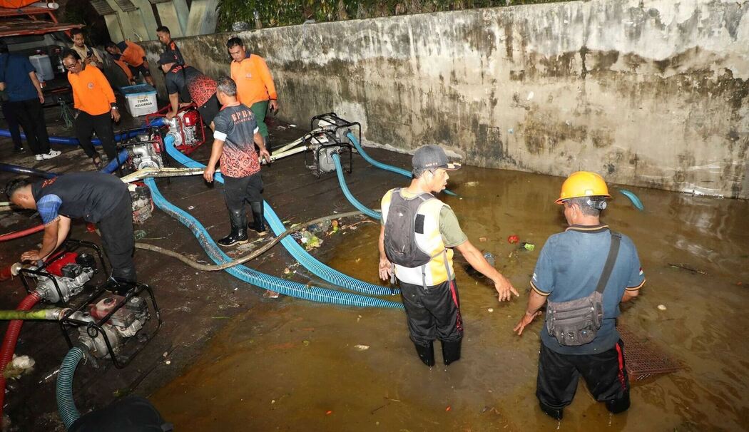 Überschwemmungen auf Bali