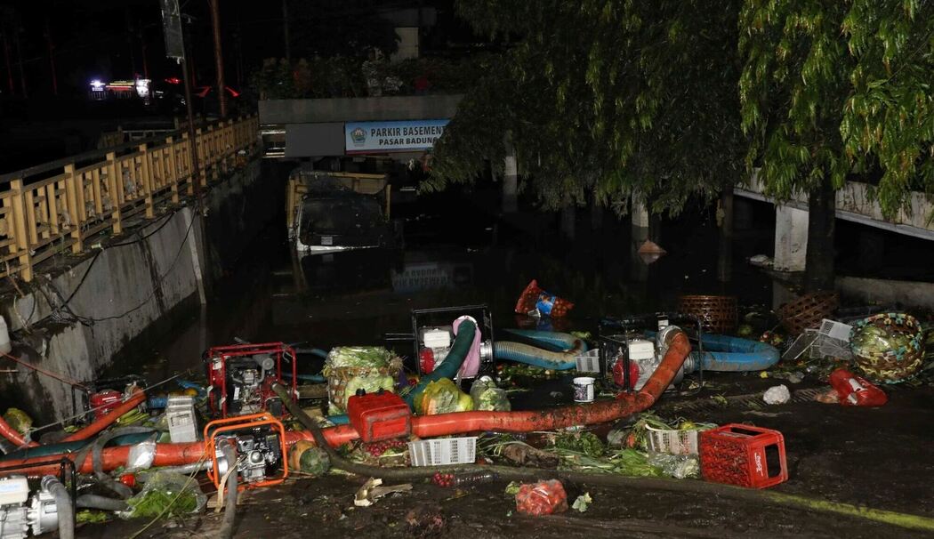 Überschwemmungen auf Bali