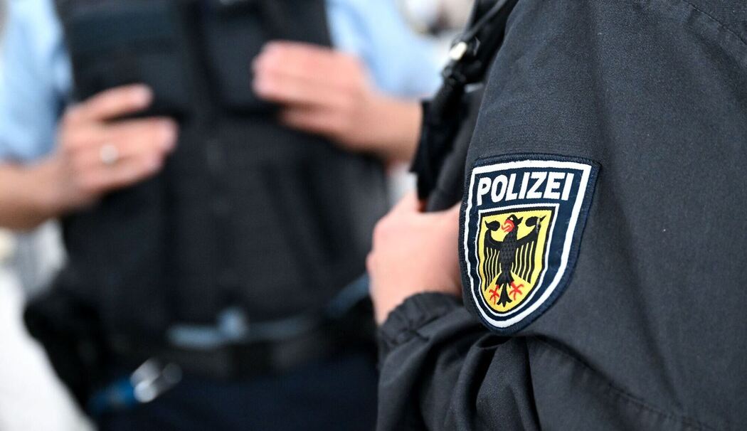 Bundespolizei am Bahnhof
