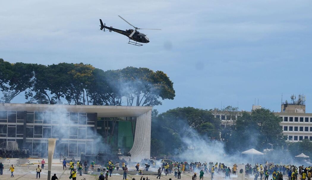 Sturm auf Regierungsgebäude in Brasilien