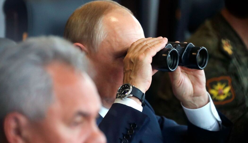 Russisch-belarussisches Militärmanöver - Wladimir Putin