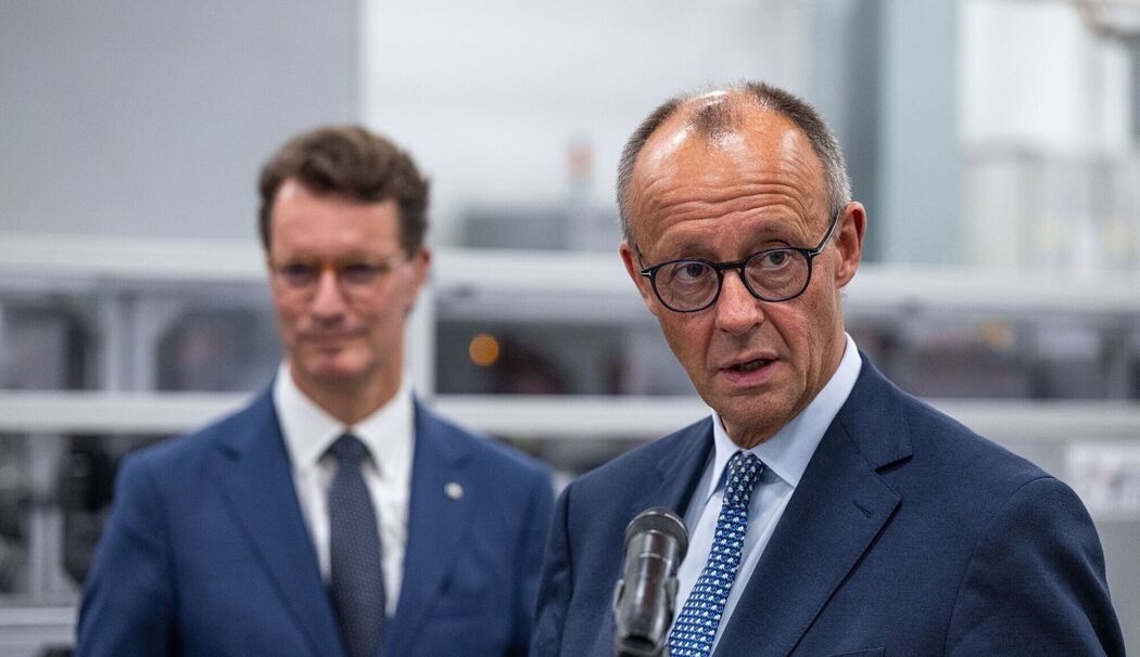 Merz zu Antrittsbesuch in Nordrhein-Westfalen