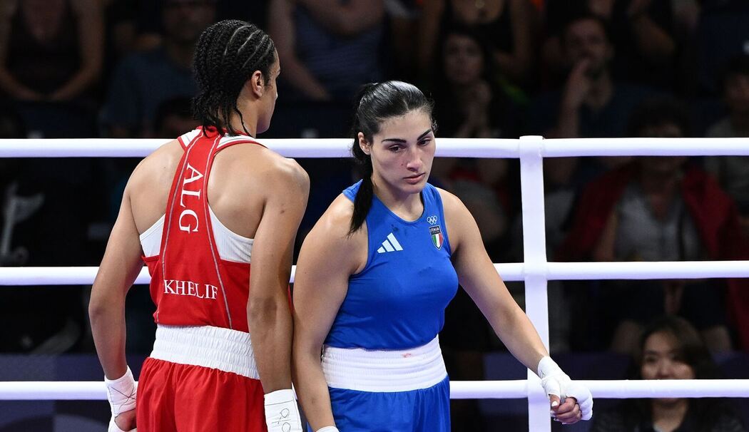 Imane Khelif und Angela Carini