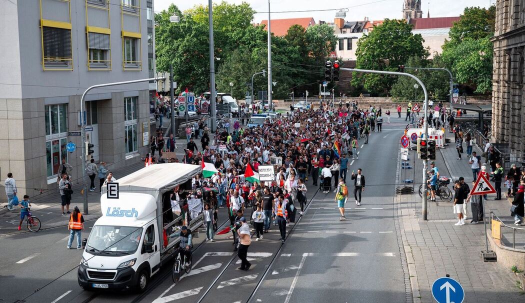 „Rise4Gaza“ Demonstration - Nürnberg