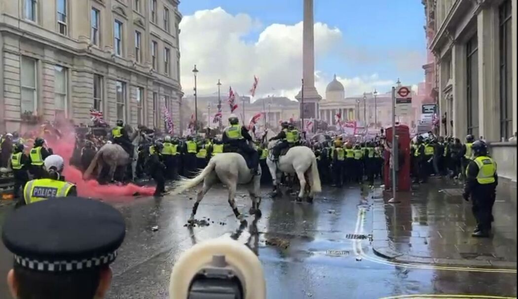 Rechte Demo "Unite the Kingdom"