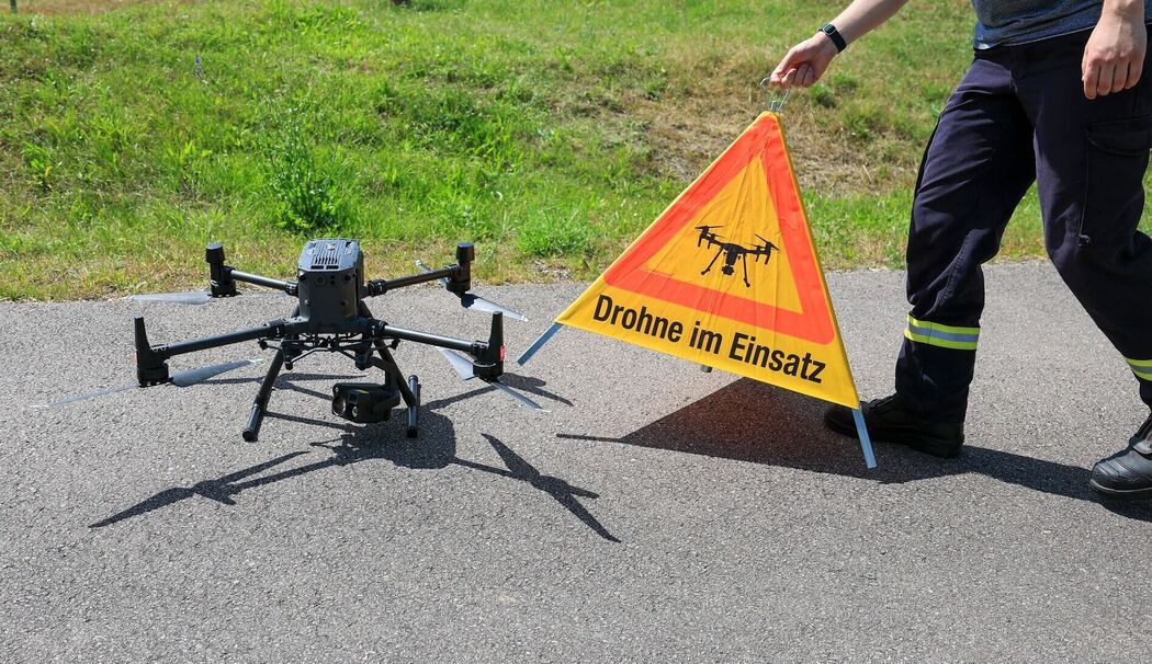 Drohne der Feuerwehr