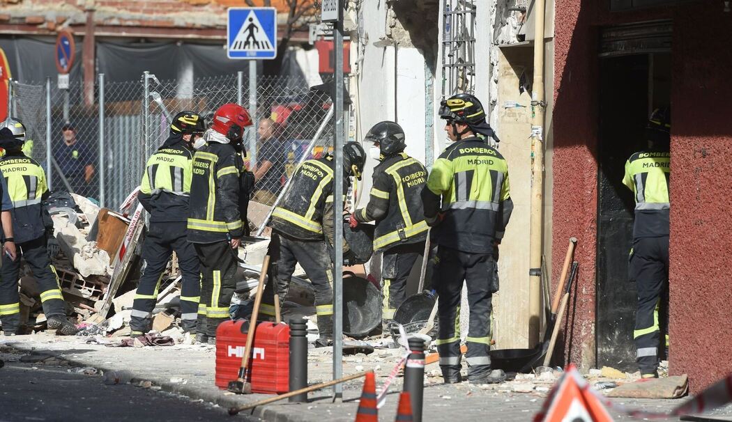 Explosion in Madrid
