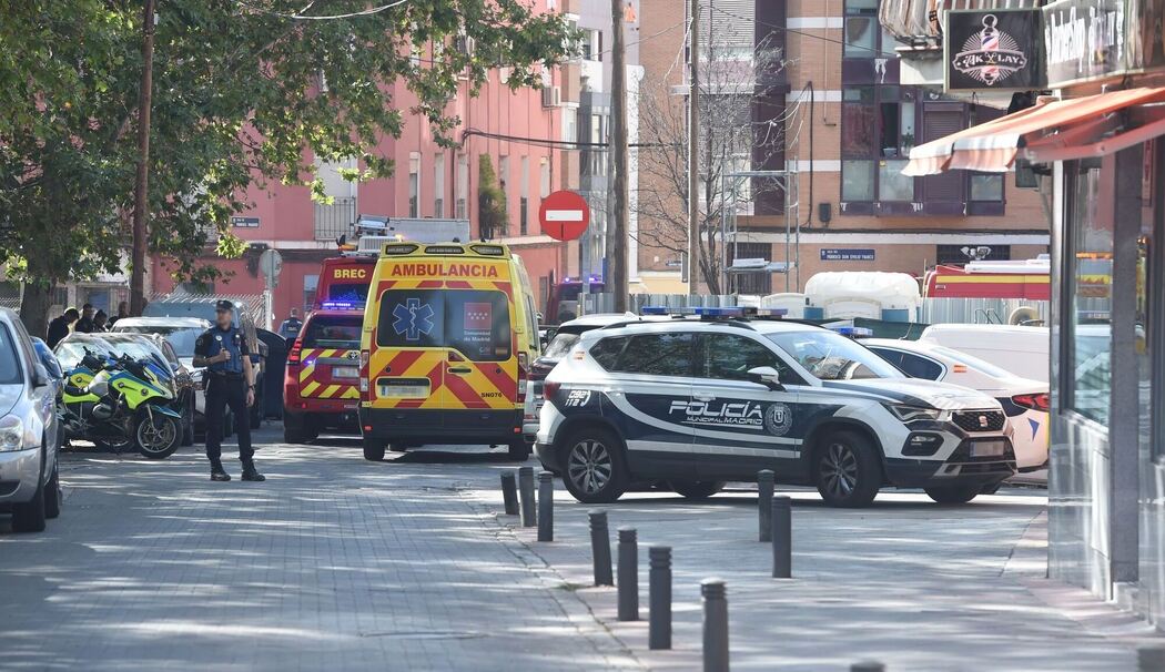 Explosion in Madrid