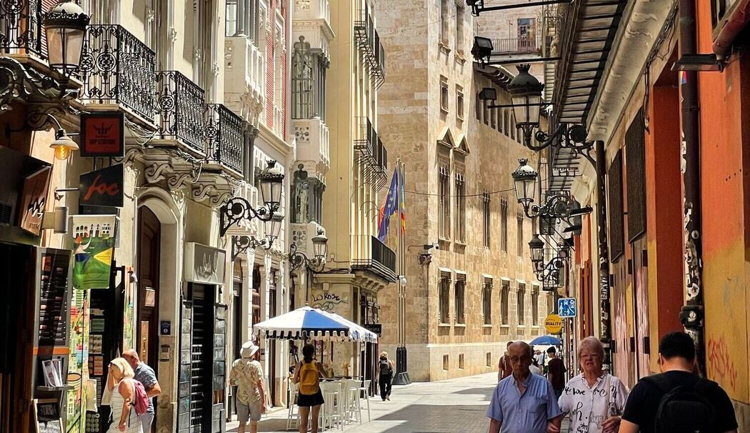 Valencias mittelalterlichen Straßen