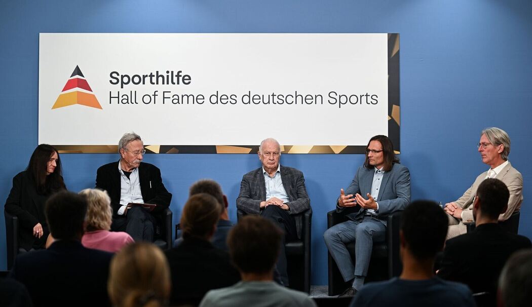 Gespräch der Deutschen Sporthilfe