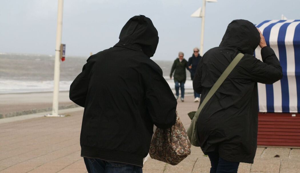 Erster Herbststurm fegt über Norderney
