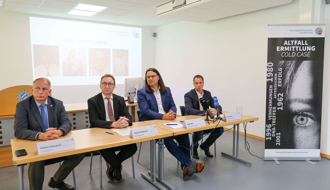 Pressekonferenz zu Ermittlung in 41 Jahre altem Tötungsdelikt