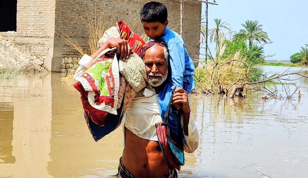 Unwetter in Pakistan