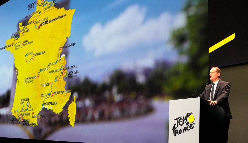Strecken-Präsentation zur 112. Tour de France