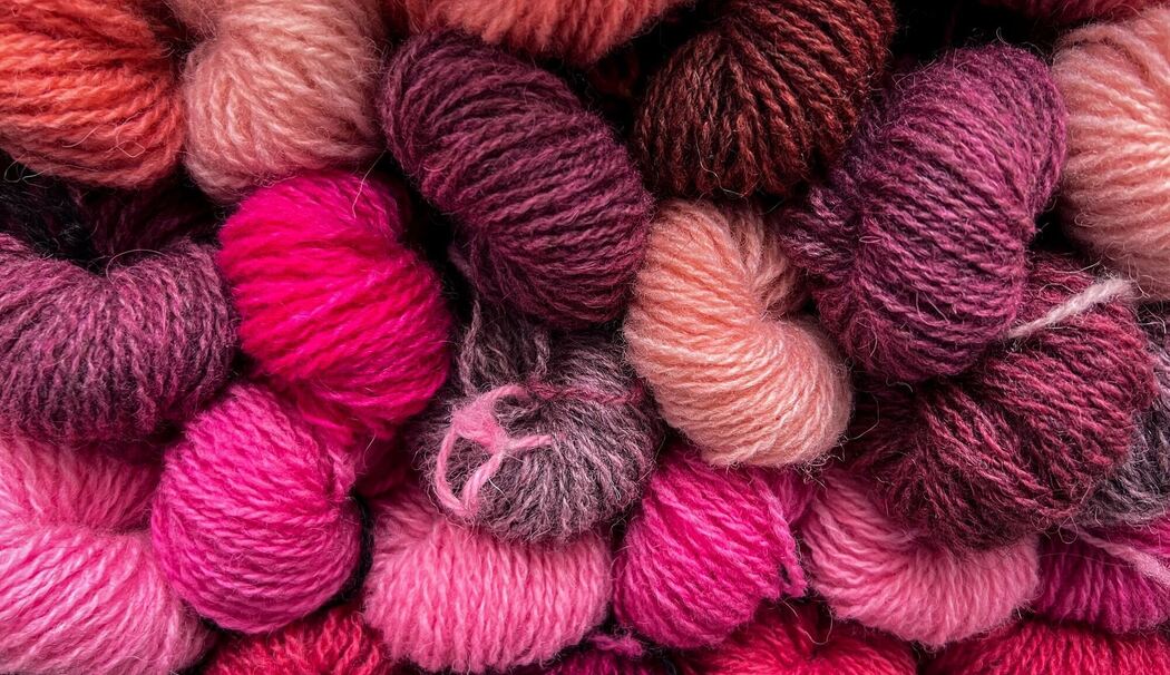 Wolle wird auf der Wool Week in Lerwick präsentiert