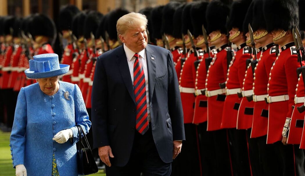 Die Queen und Donald Trump