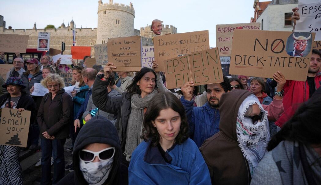 Vor dem Trump Besuch in Großbritannien