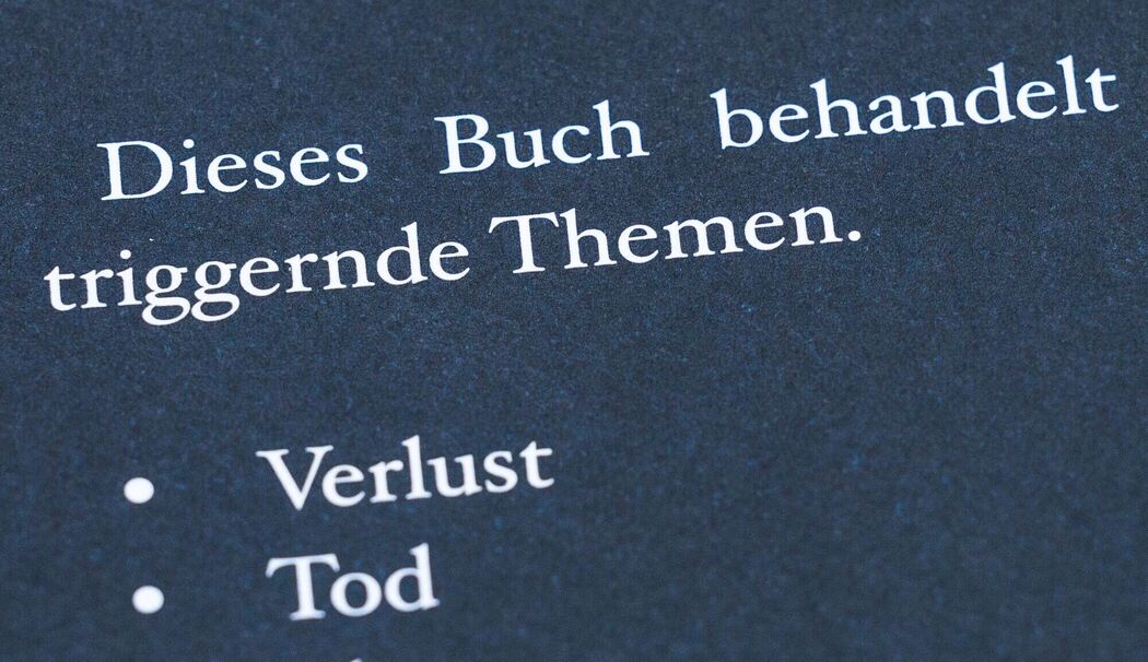 Triggerwarnung in Büchern