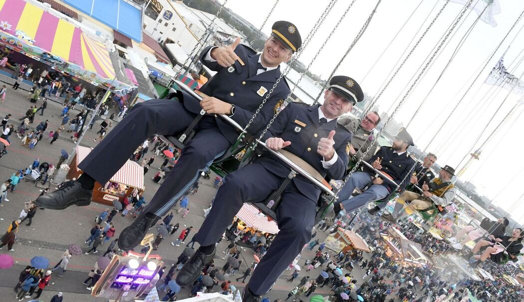 Polizei auf dem Oktoberfest