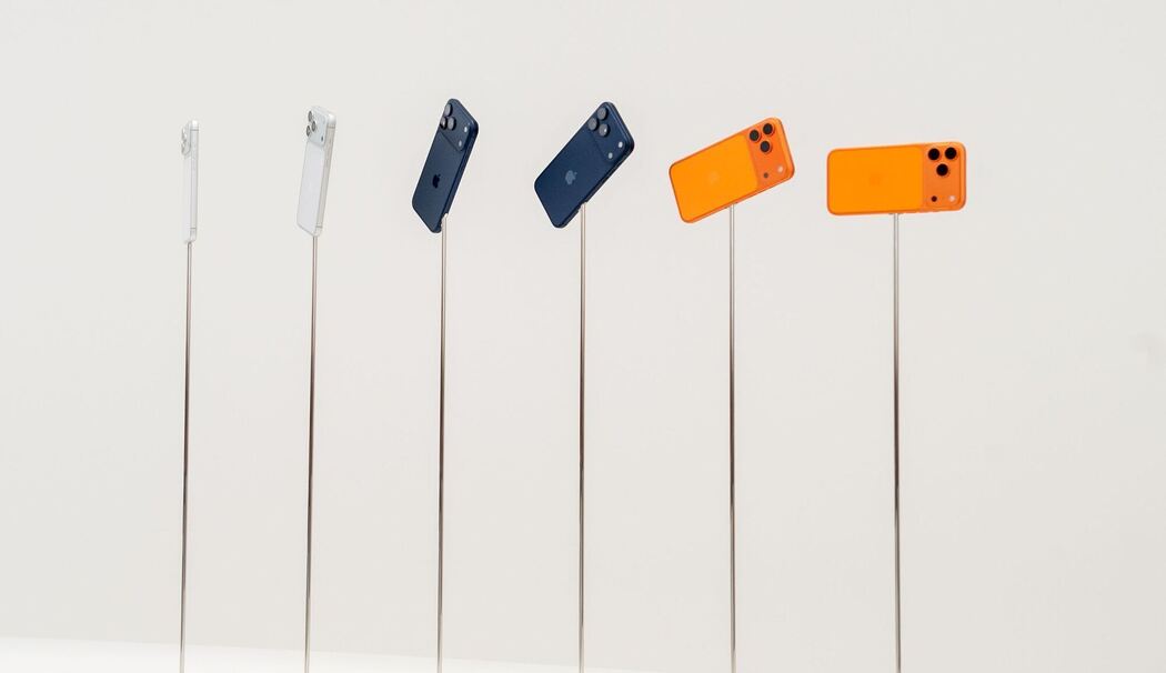 Verschiedene Farben des Apple iPhone Pro 17