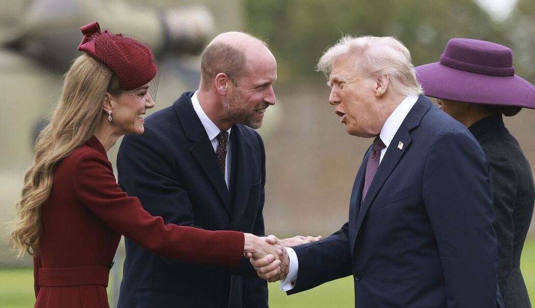 US-Präsident Trump besucht Großbritannien
