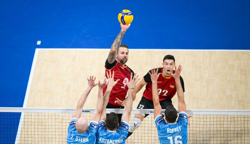 Volleyball-WM: Slowenien - Deutschland