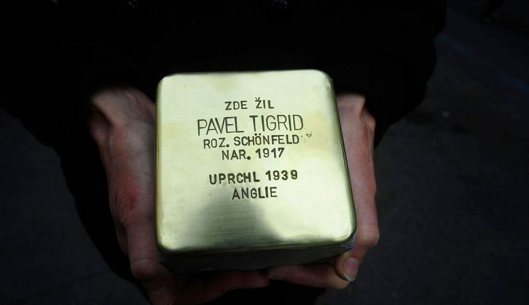 Stolperstein für Pavel Tigrid
