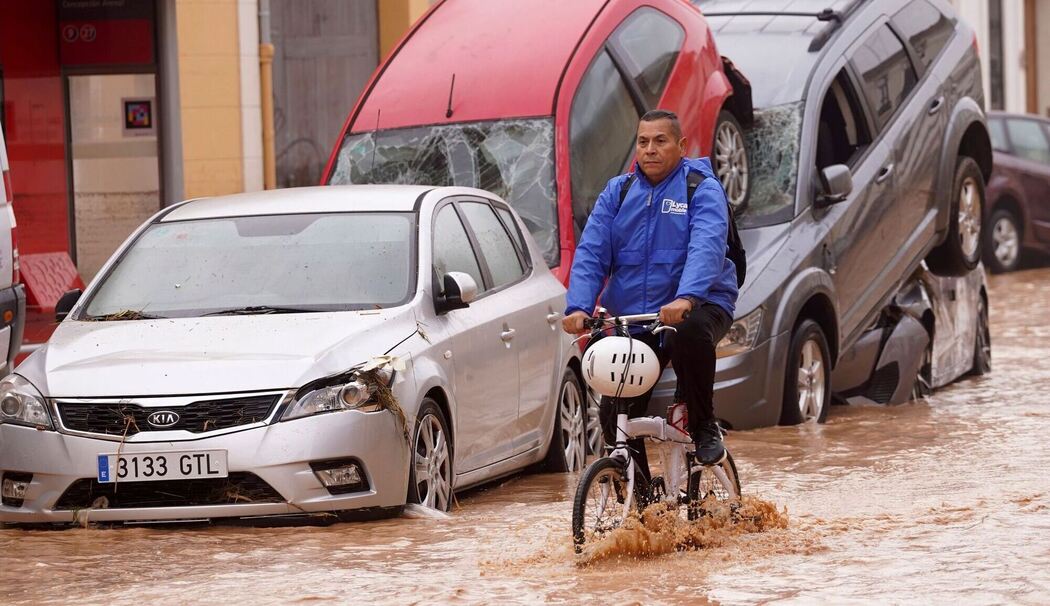 Überflutungen in Spanien