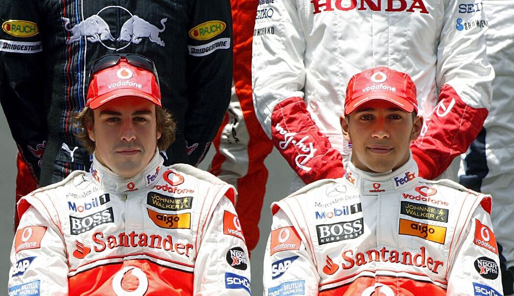 Lewis Hamilton und Fernando Alonso