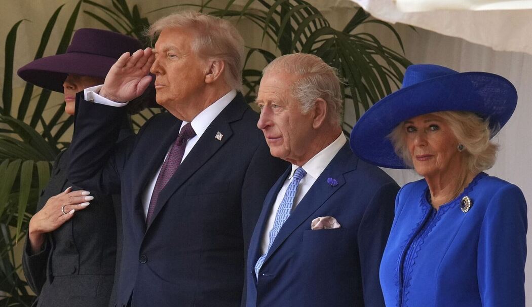 US-Präsident Trump besucht Großbritannien