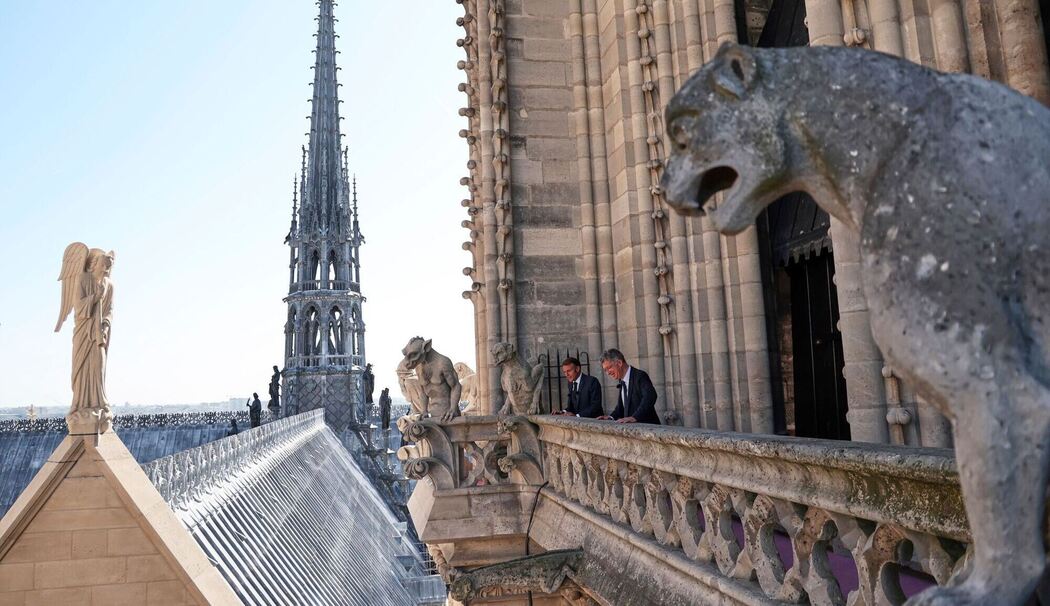 Notre Dame - Einweihung Türme