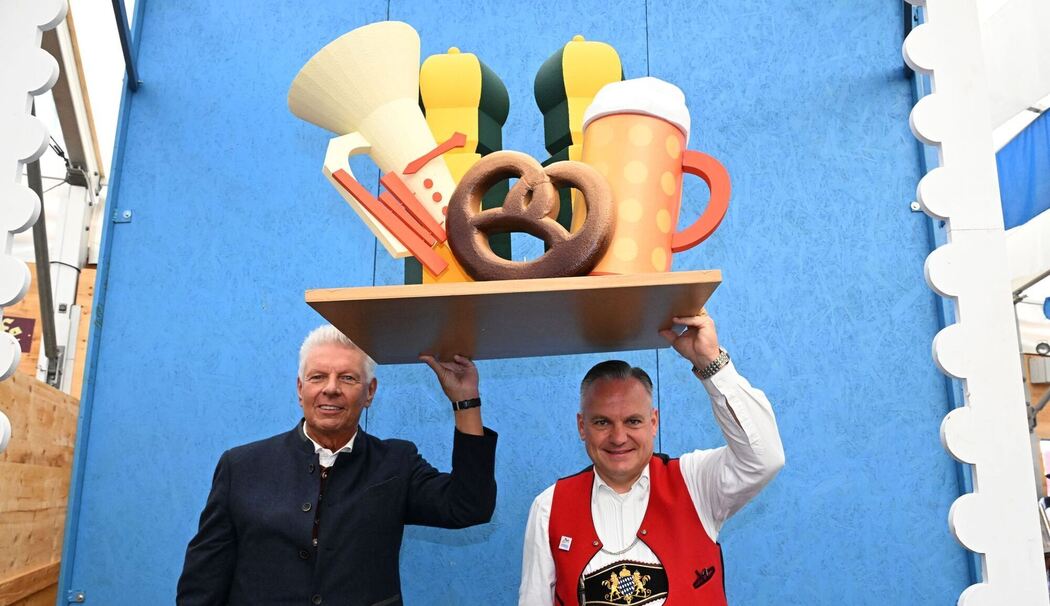 Presserundgang über das Oktoberfestgelände