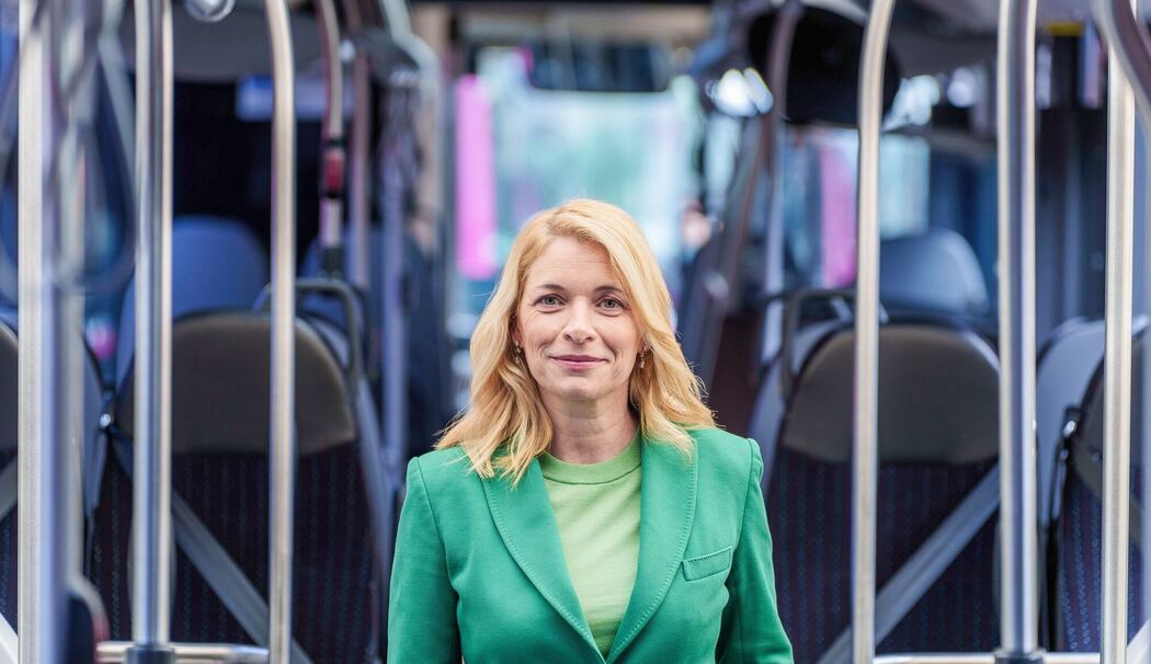 Vorständin Regionalverkehr der Deutschen Bahn - Evelyn Palla