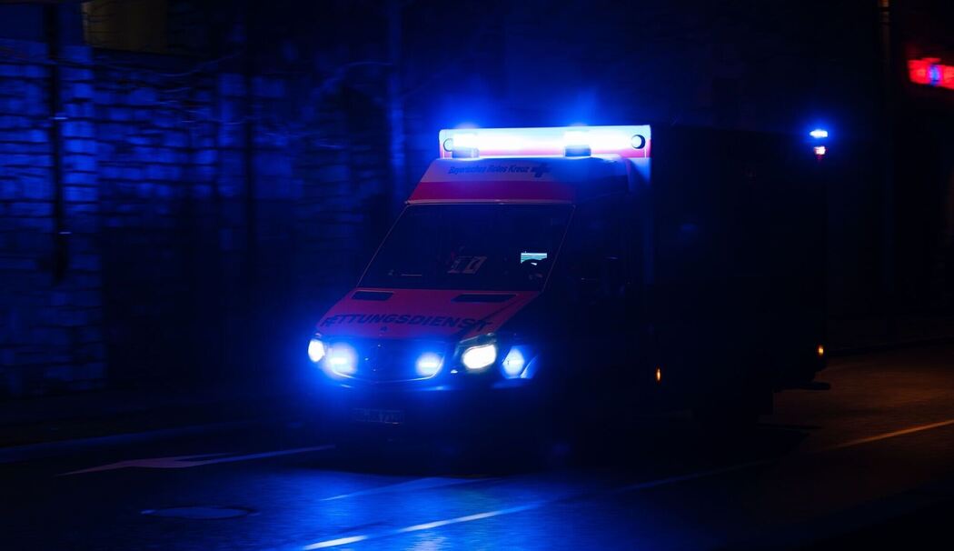 Rettungswagen im Einsatz