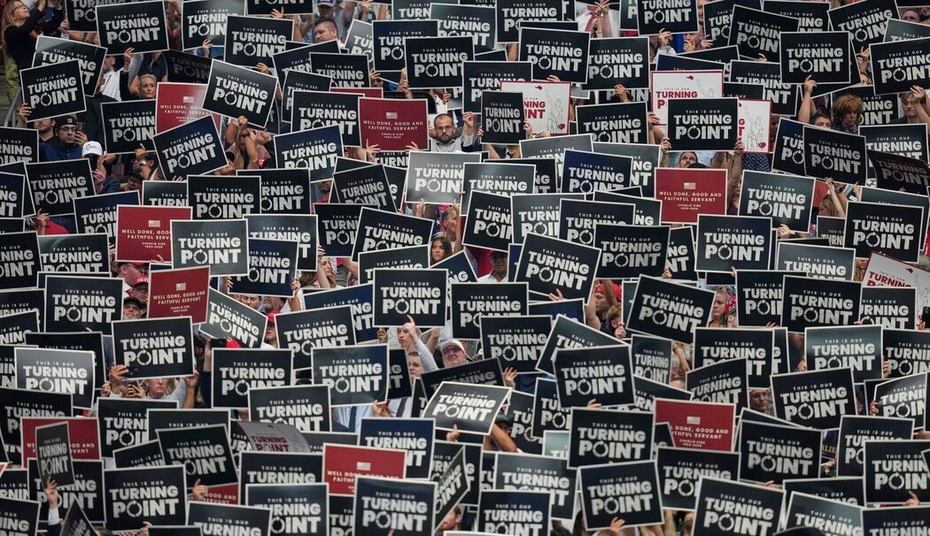 Gedenken für rechtskonservativen US-Aktivisten Charlie Kirk